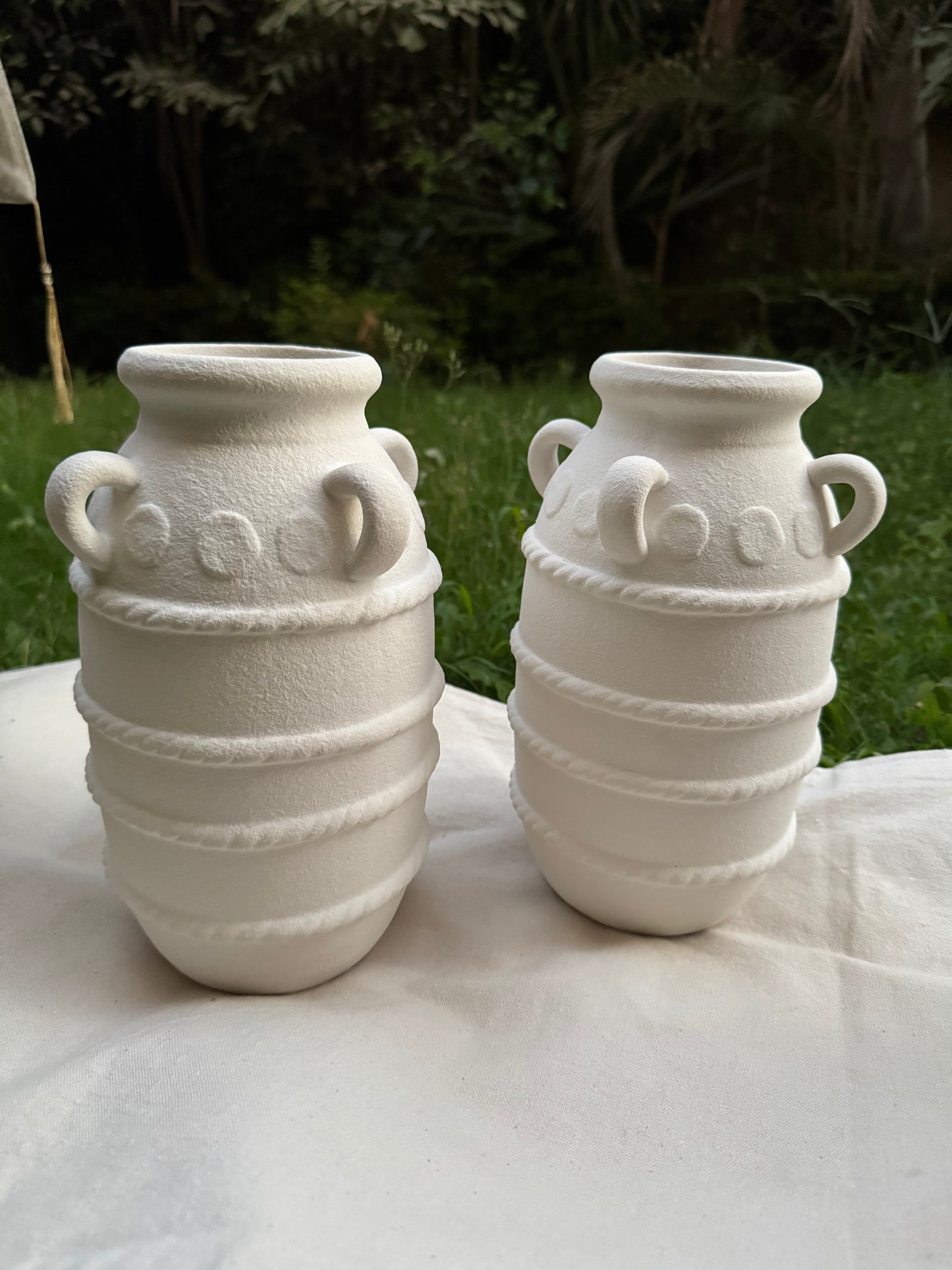 White Pottery Vase
