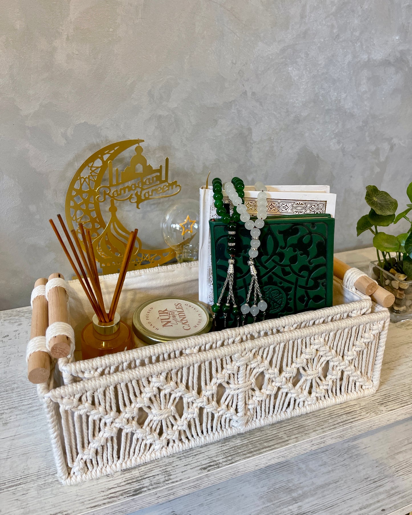 Rectangular Macrame Set