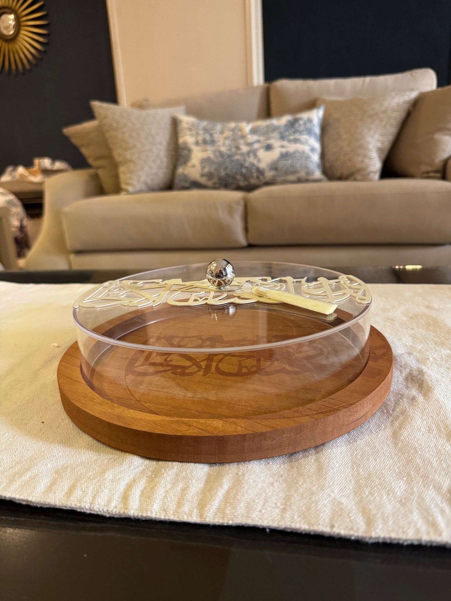 MetalxWood Round Tamreya