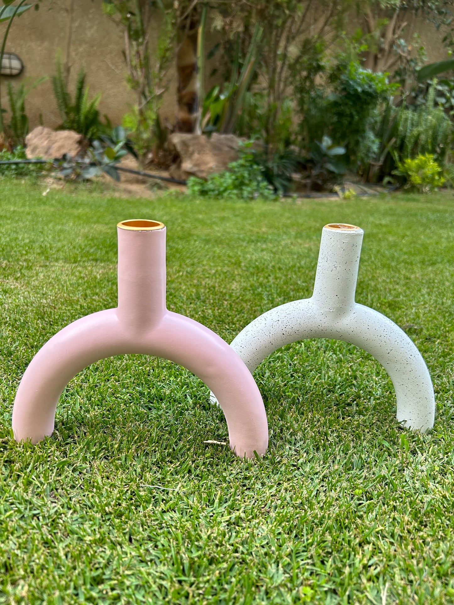 Curved Candle Holder