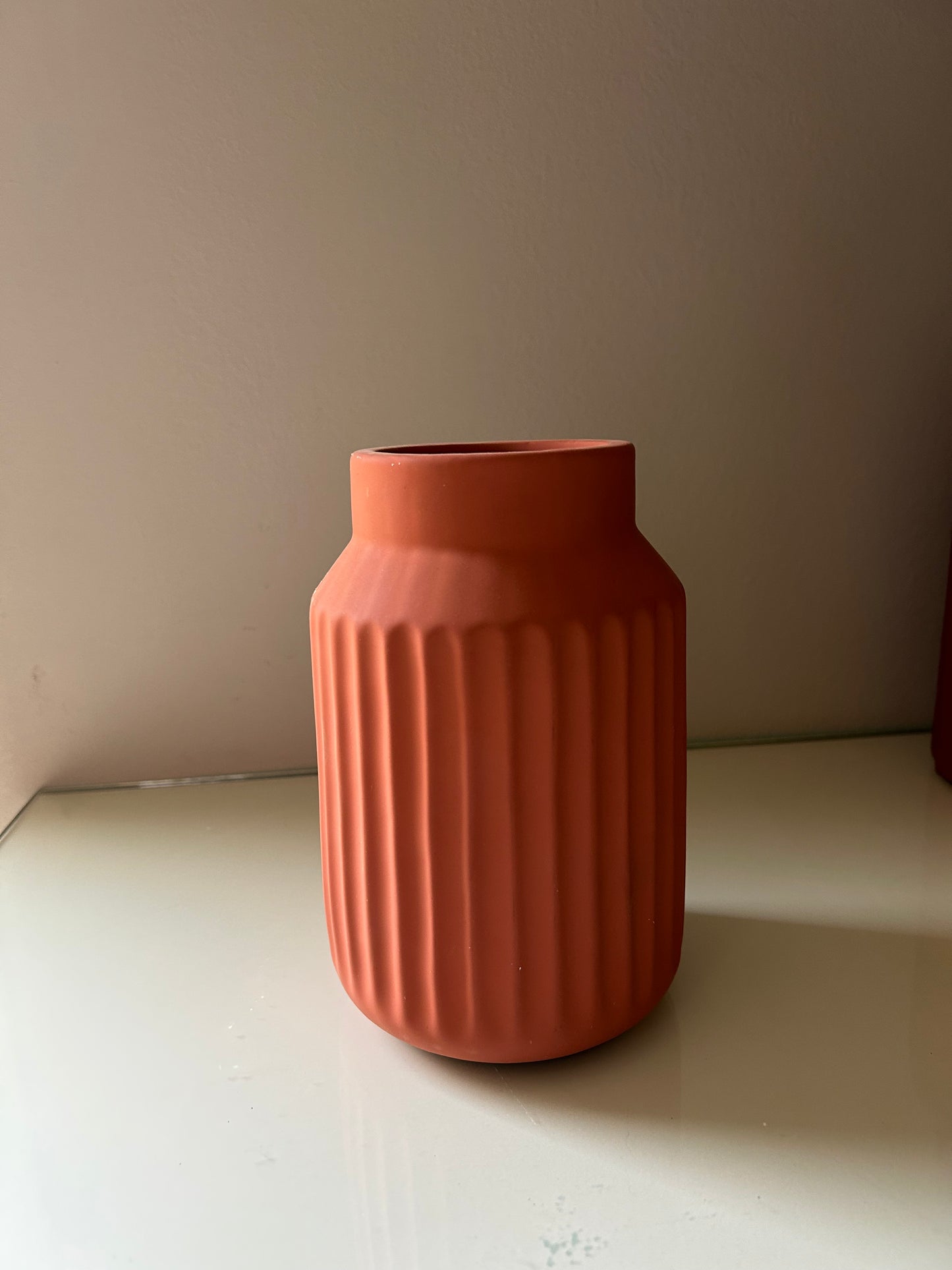 Orange Vase