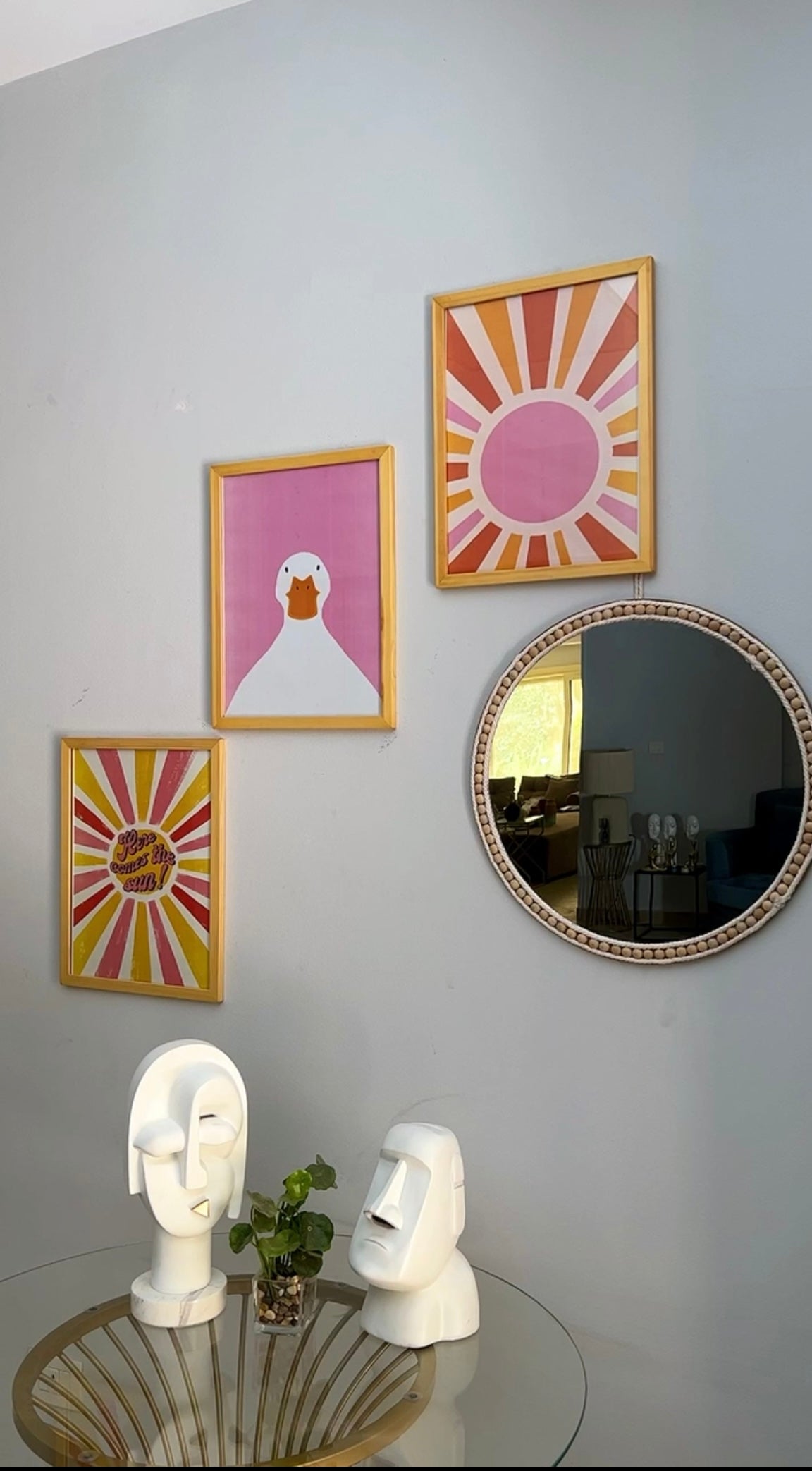 Bright Pink Wall Art