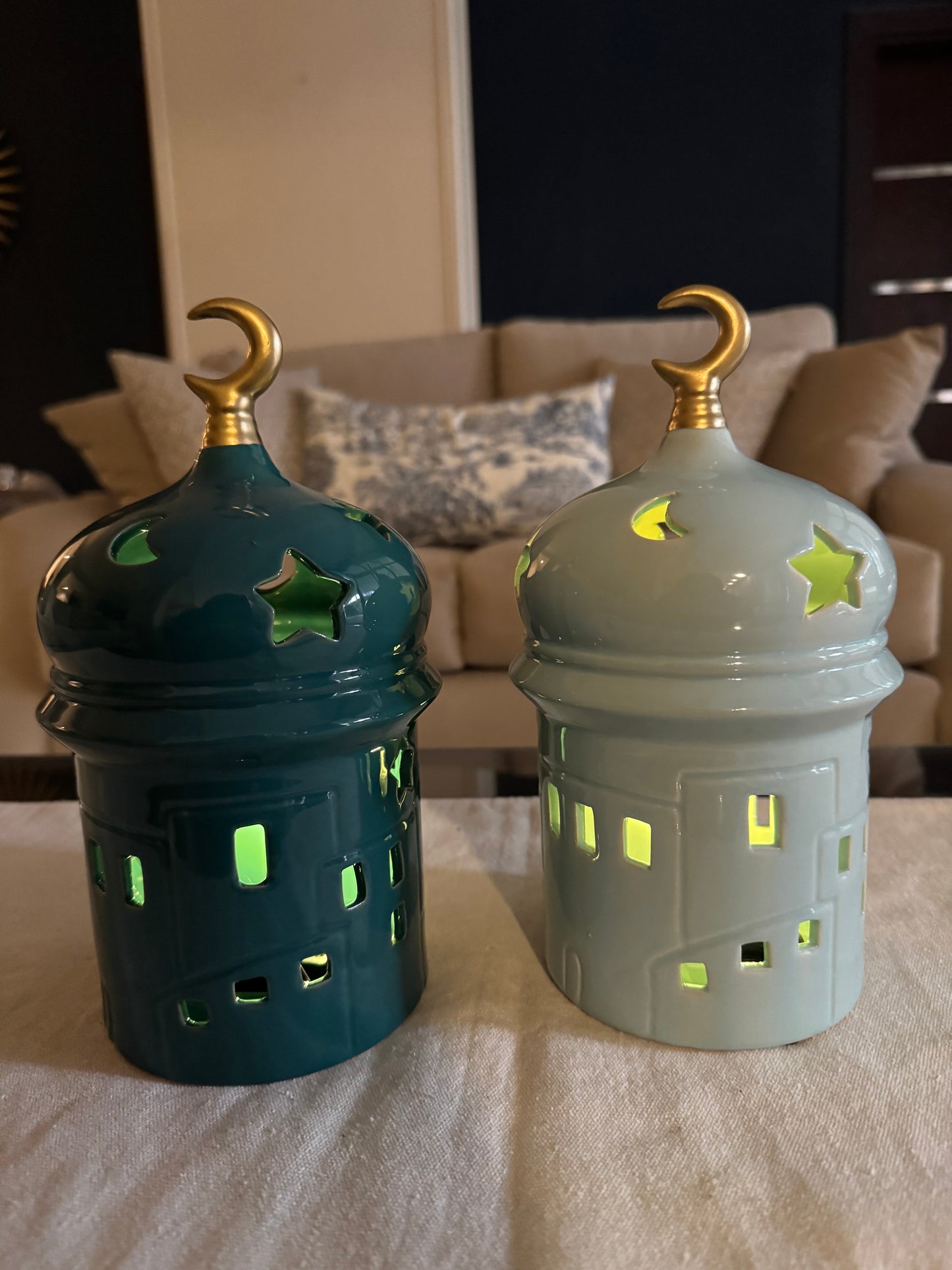 Minaret Glass Lantern