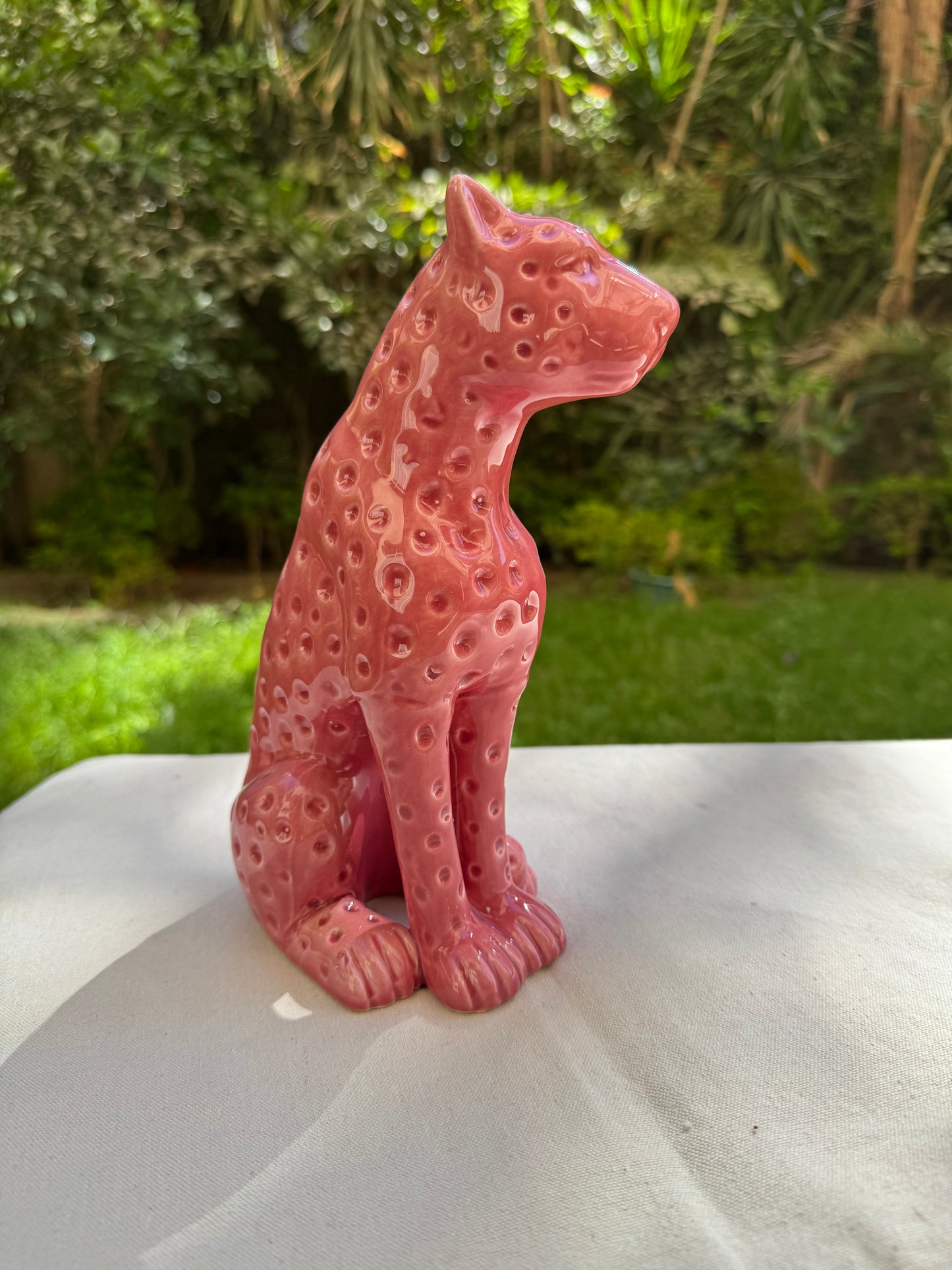 Colorful Tiger Sculpture