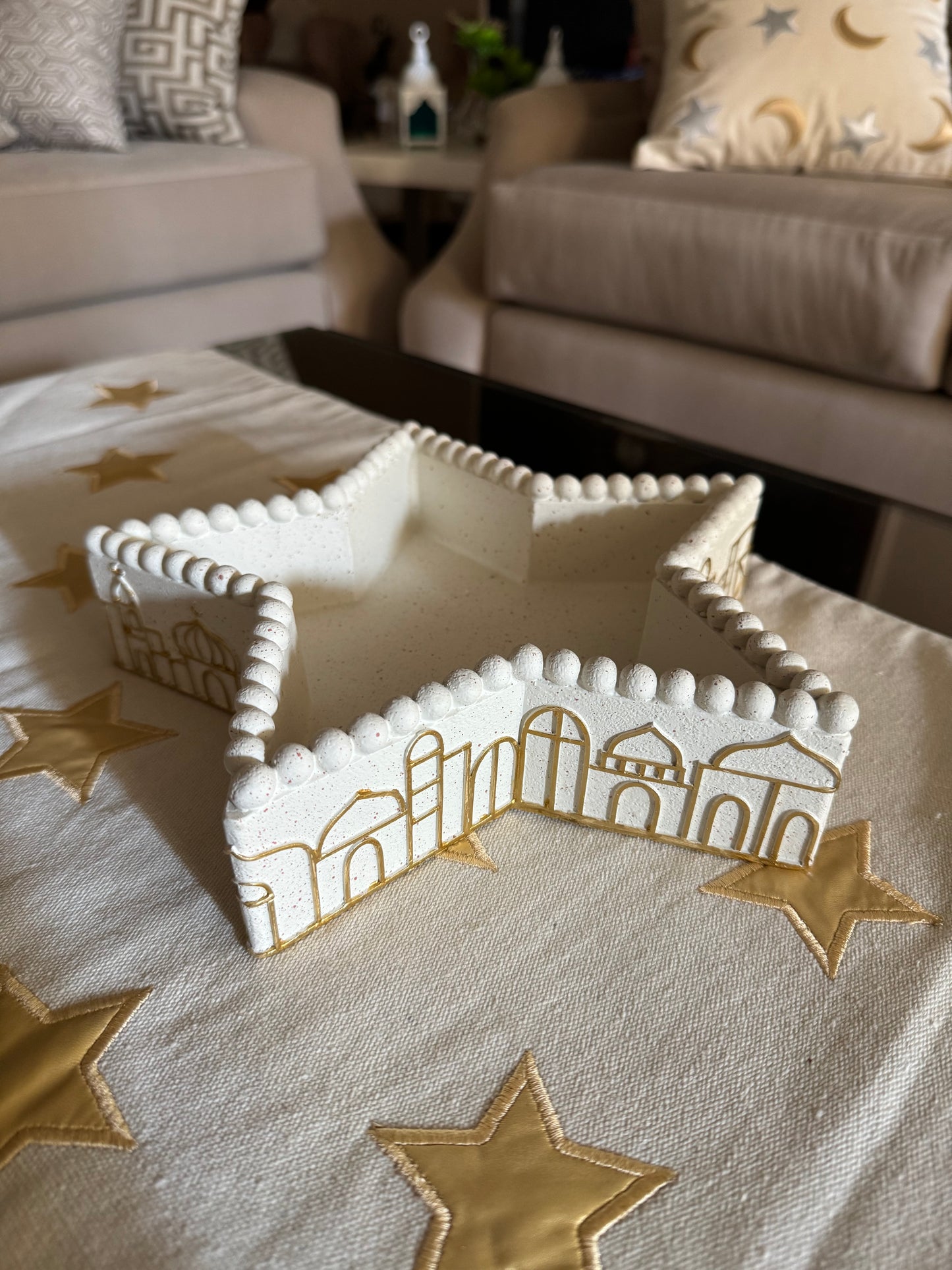 WhitexGold Pottery Star