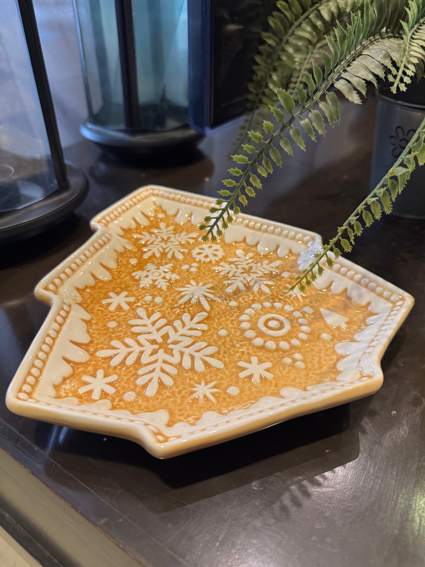 Christmas Tree Plate