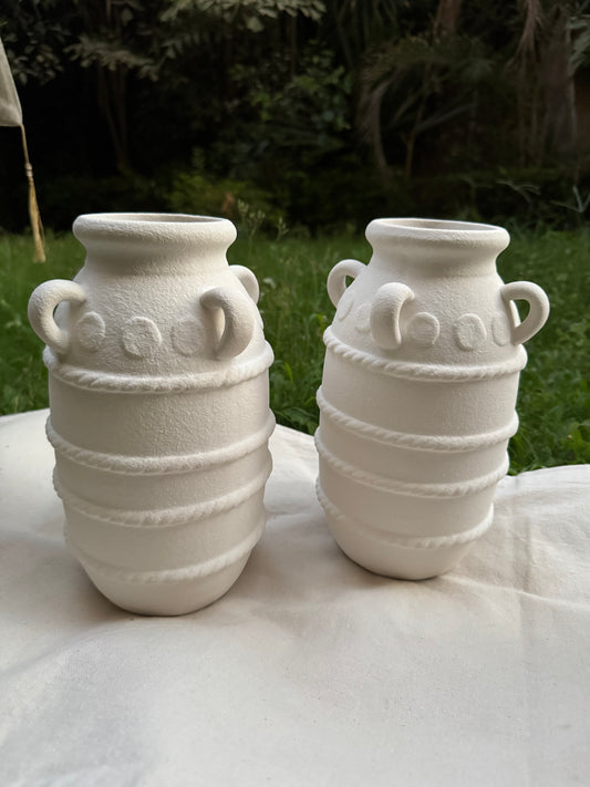 White Pottery Vase