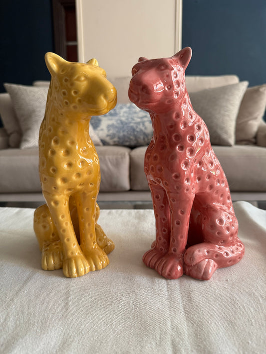 Colorful Tiger Sculpture