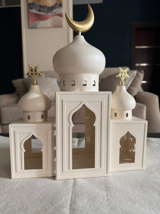 Beige Mosque Decorative Piece