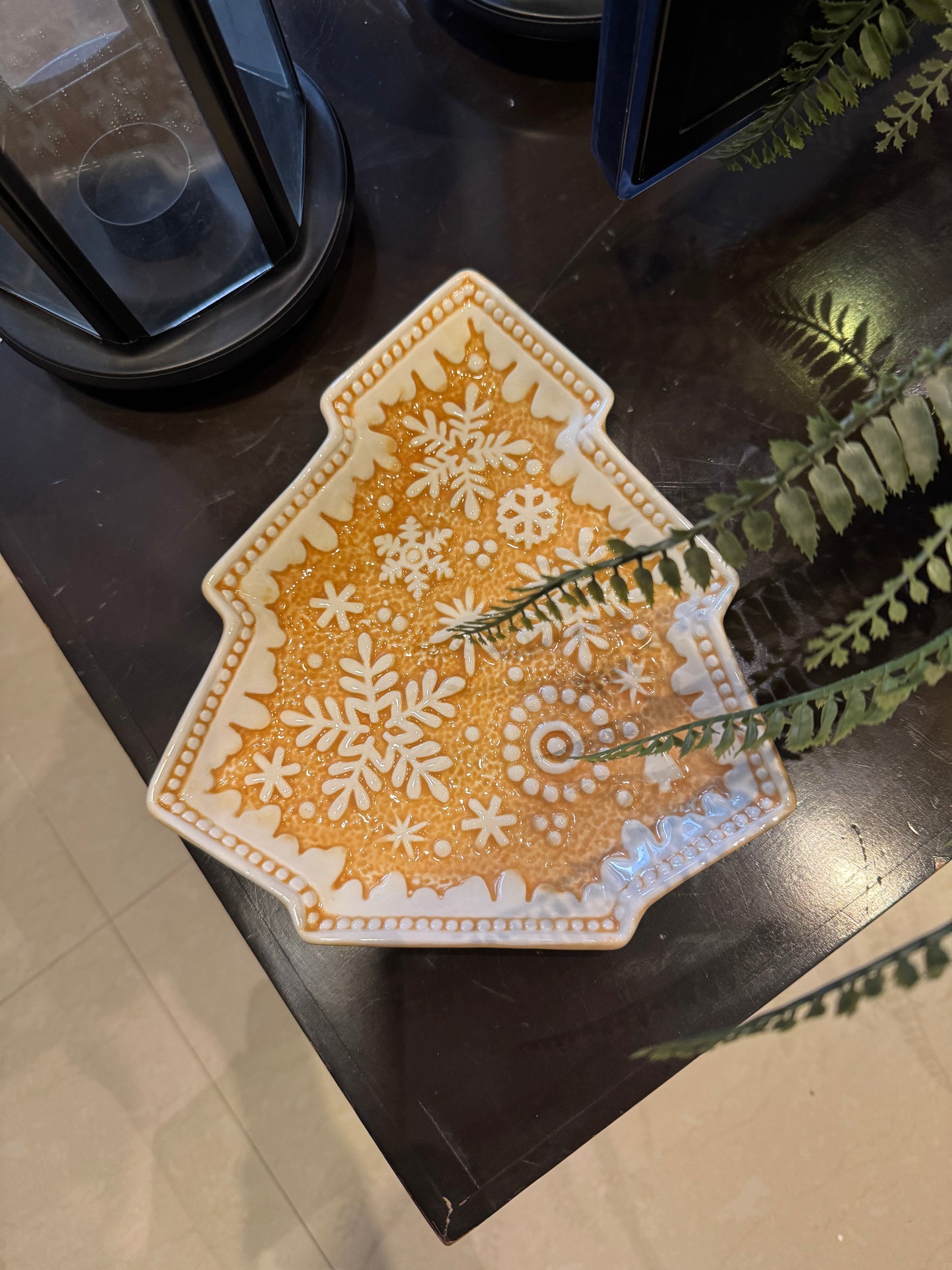 Christmas Tree Plate