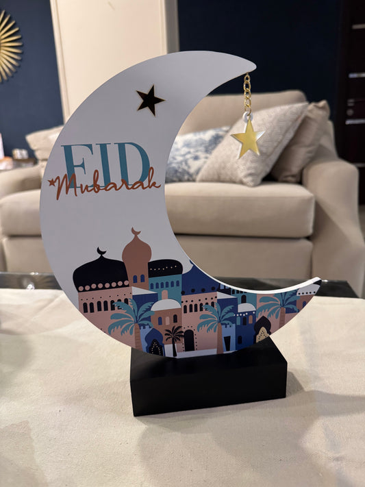 Eid Mubarak Crescent