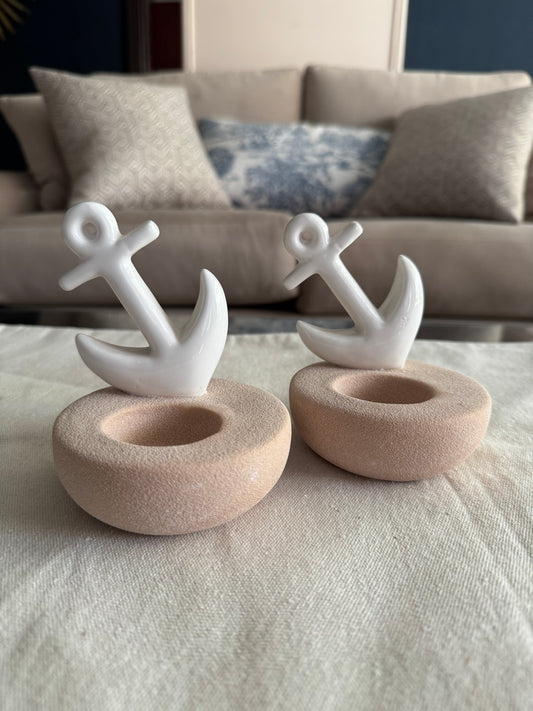 Mini Anchor Candle Holder