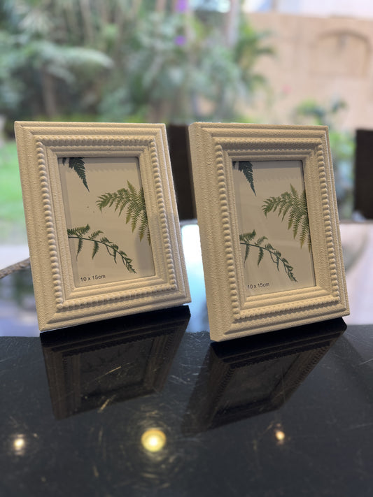 White Picture frames